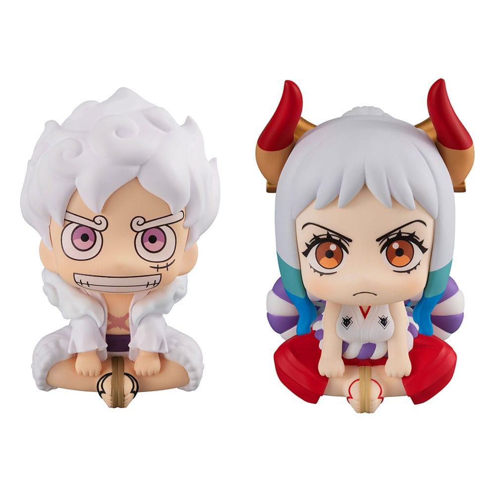 One Piece Look Up PVC Statue Monkey D. Luffy Gear Fifth & Yamato 11 cm (With Gift) Minifiguren Yokina