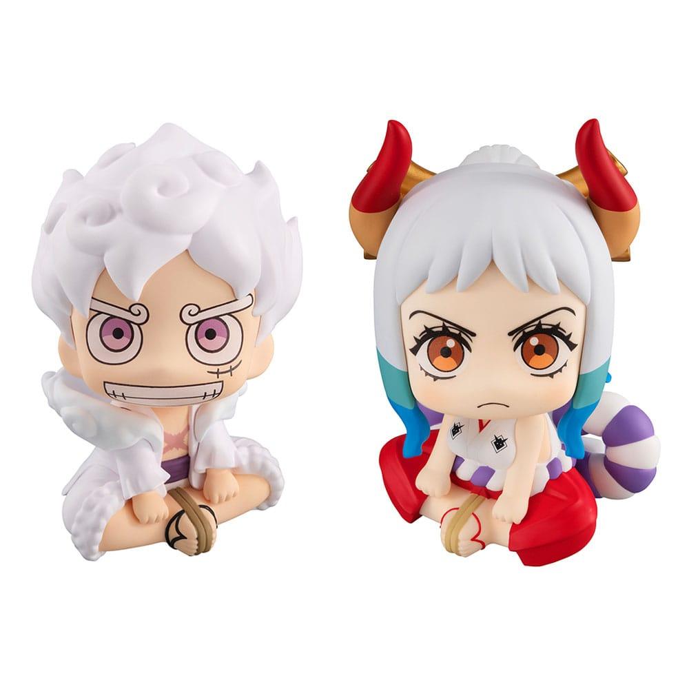 One Piece Look Up PVC Statue Monkey D. Luffy Gear Fifth & Yamato 11 cm (With Gift) Minifiguren Yokina