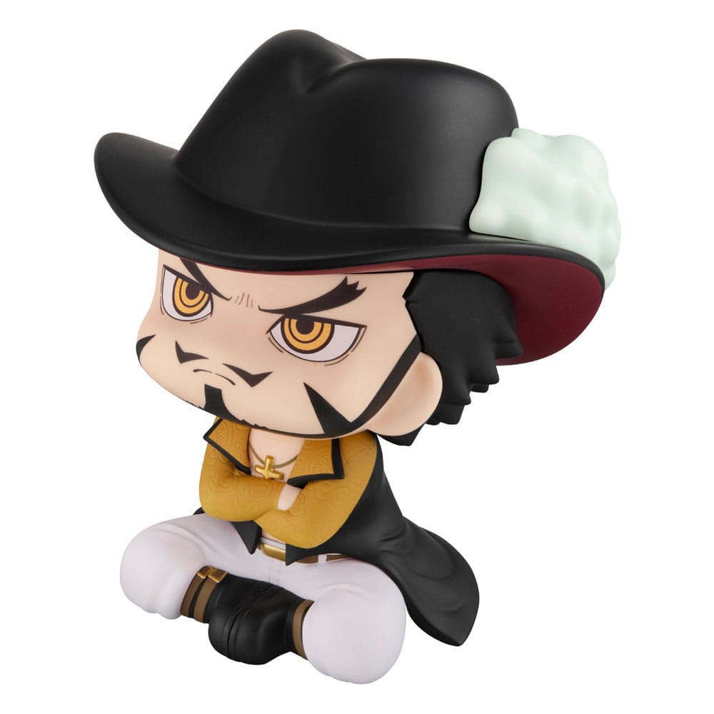 One Piece Look Up PVC Statuen Dracule Mihawk & Crocodile 11 cm (with gift) Prizefiguren Yokina