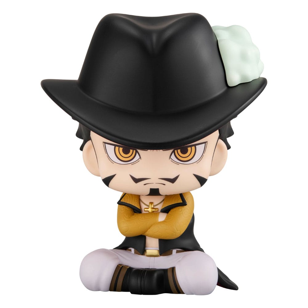 One Piece Look Up PVC Statuen Dracule Mihawk & Crocodile 11 cm (with gift) Prizefiguren Yokina