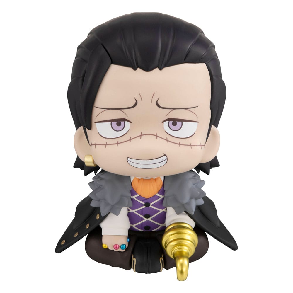 One Piece Look Up PVC Statuen Dracule Mihawk & Crocodile 11 cm (with gift) Prizefiguren Yokina
