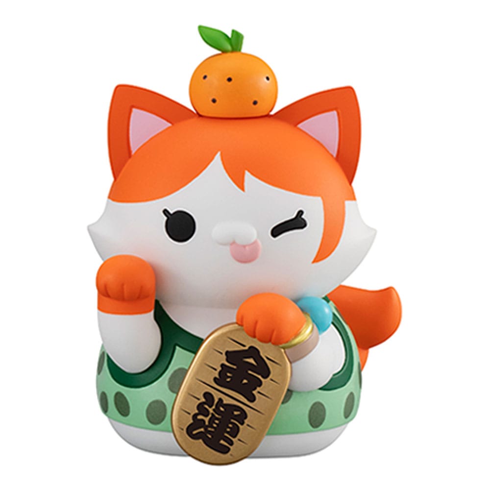 One Piece Mega Cat Project 6 Sammelfiguren NyanPieceNyan! Beckoning cat Lucky Cat Pirates 7 cm Minifiguren Yokina