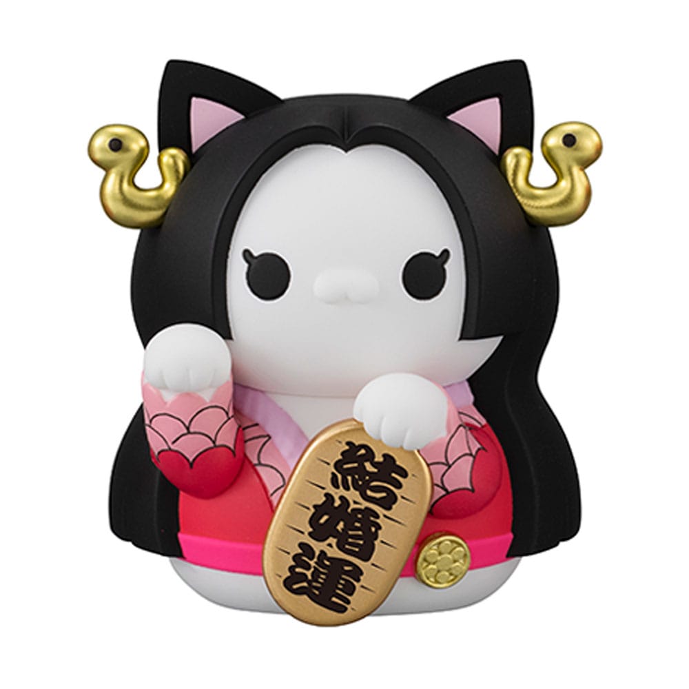 One Piece Mega Cat Project 6 Sammelfiguren NyanPieceNyan! Beckoning cat Lucky Cat Pirates 7 cm Minifiguren Yokina