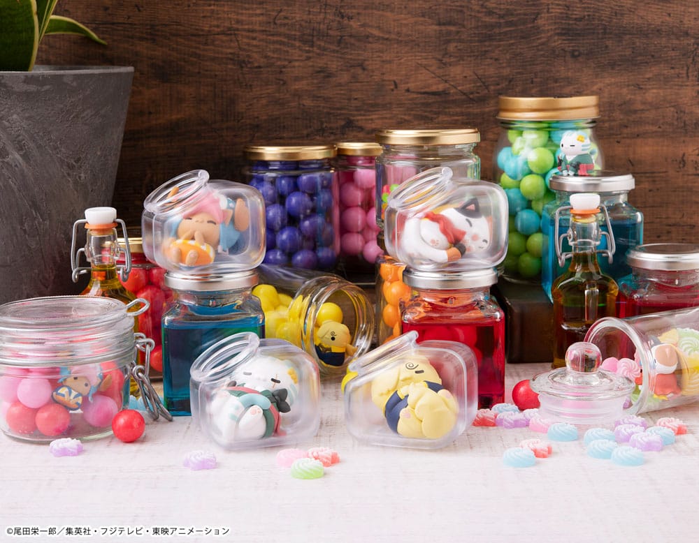 One Piece Mega Cat Project Sammelfiguren Good Night NyanPieceNyan! 3 cm Sortiment (8) Minifiguren Yokina