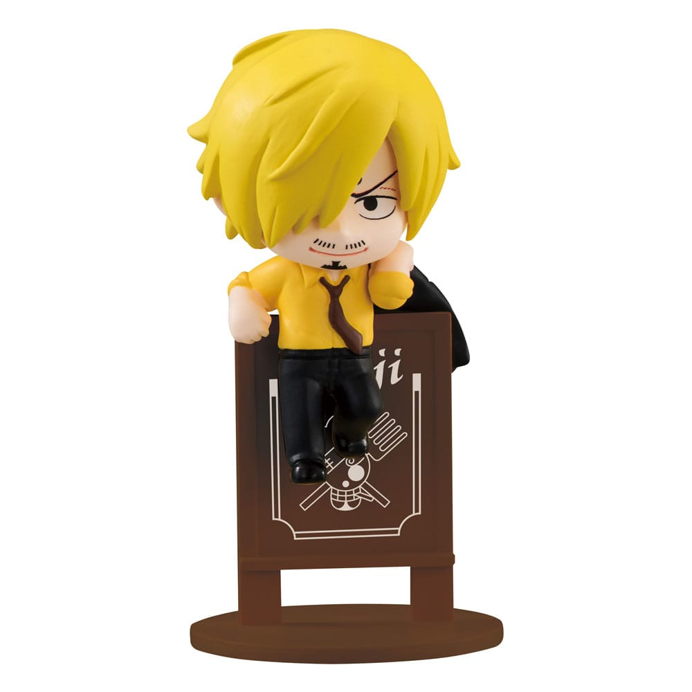One Piece Ochatomo Series Sammelfiguren Pirates Party 4 cm Sortiment (6) Minifiguren Yokina