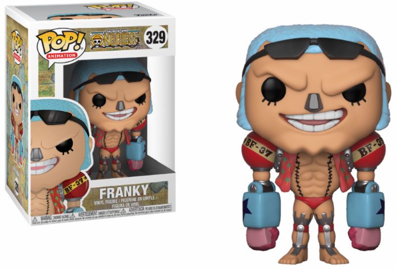 One Piece POP! Animation Vinyl Figur Franky 9 cm Funko POP! Yokina