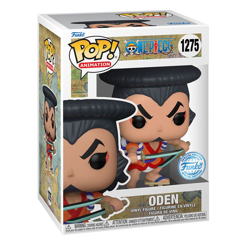 One Piece POP! Animation Vinyl Figuren Oden 9 cm Funko POP! Yokina