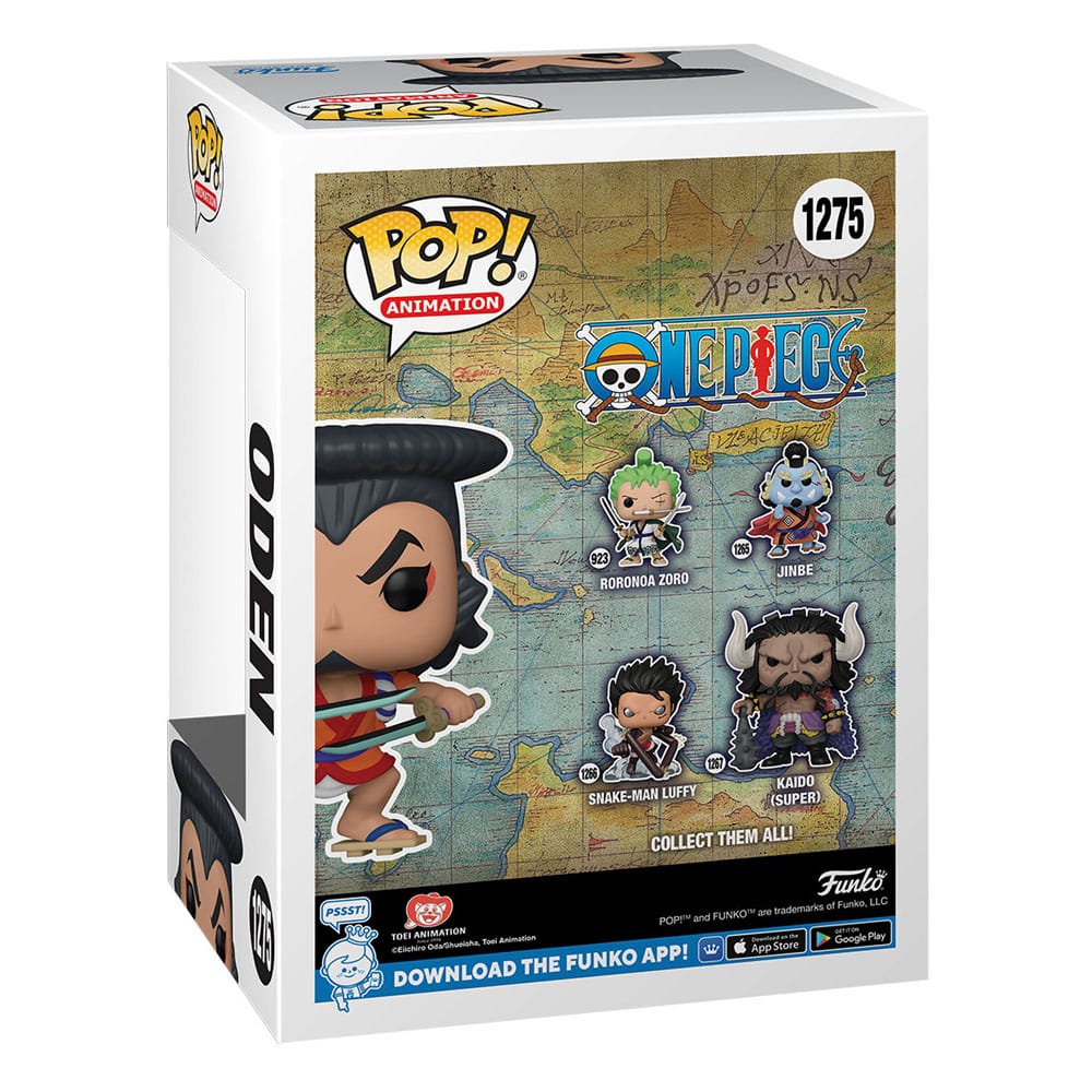 One Piece POP! Animation Vinyl Figuren Oden 9 cm Funko POP! Yokina