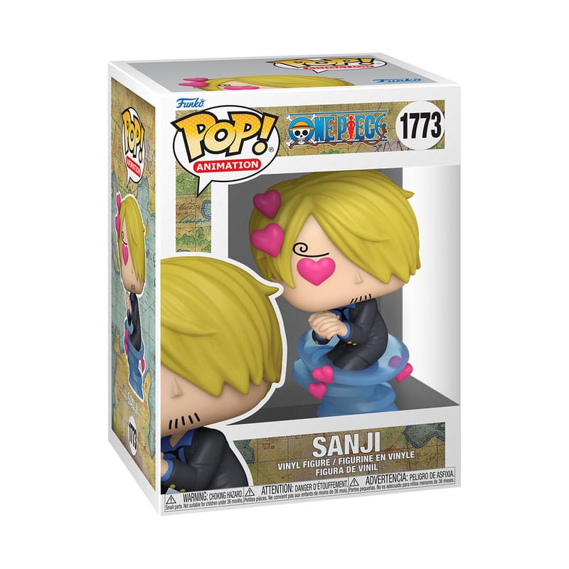 One Piece POP! Animation Vinyl Figuren Sanji (Refresh) 9 cm Funko POP! Yokina