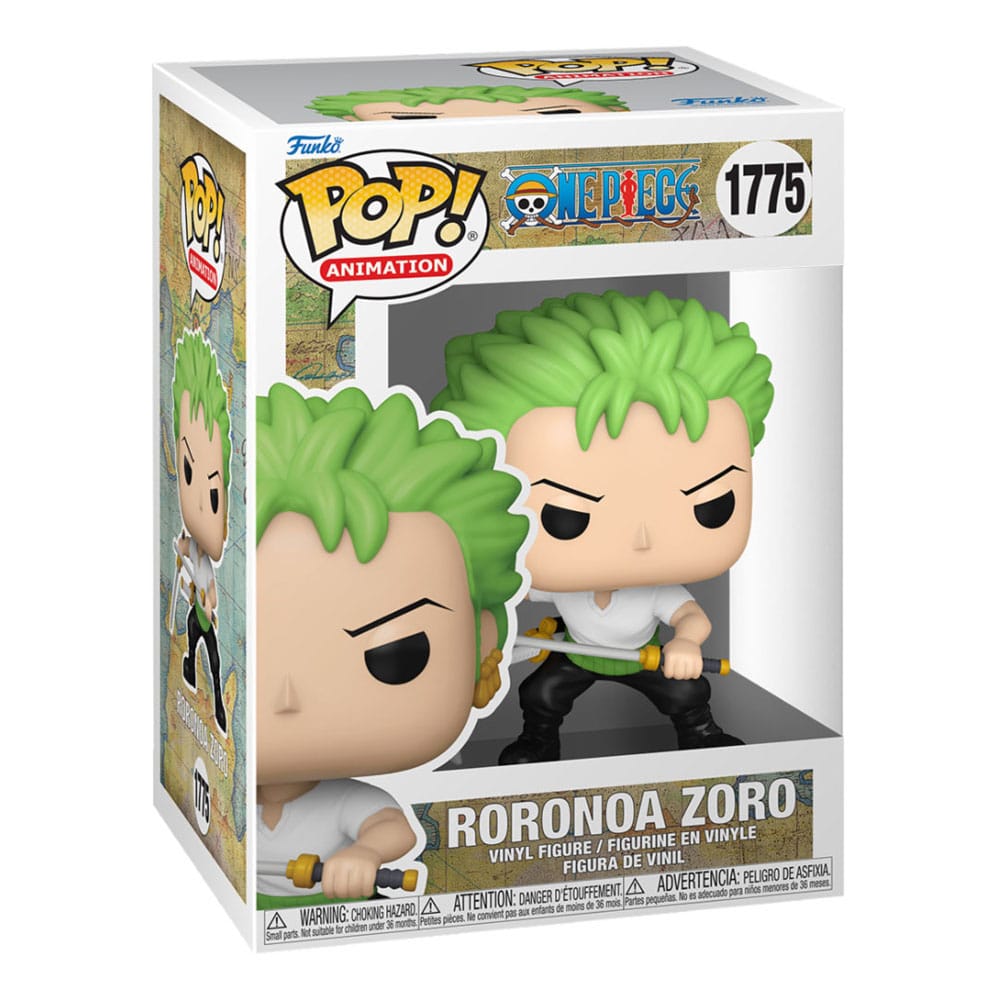 One Piece POP! Animation Vinyl Figuren Zoro (Refresh) 9 cm Funko POP! Yokina