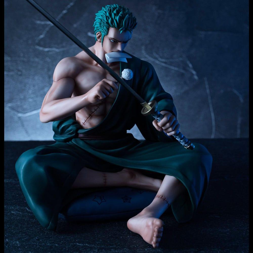 One Piece P.O.P S.O.C PVC Statue 1/8 Roronoa Zorro 13 cm Scalefiguren Yokina