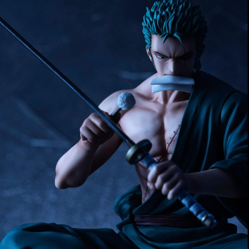 One Piece P.O.P S.O.C PVC Statue 1/8 Roronoa Zorro 13 cm Scalefiguren Yokina