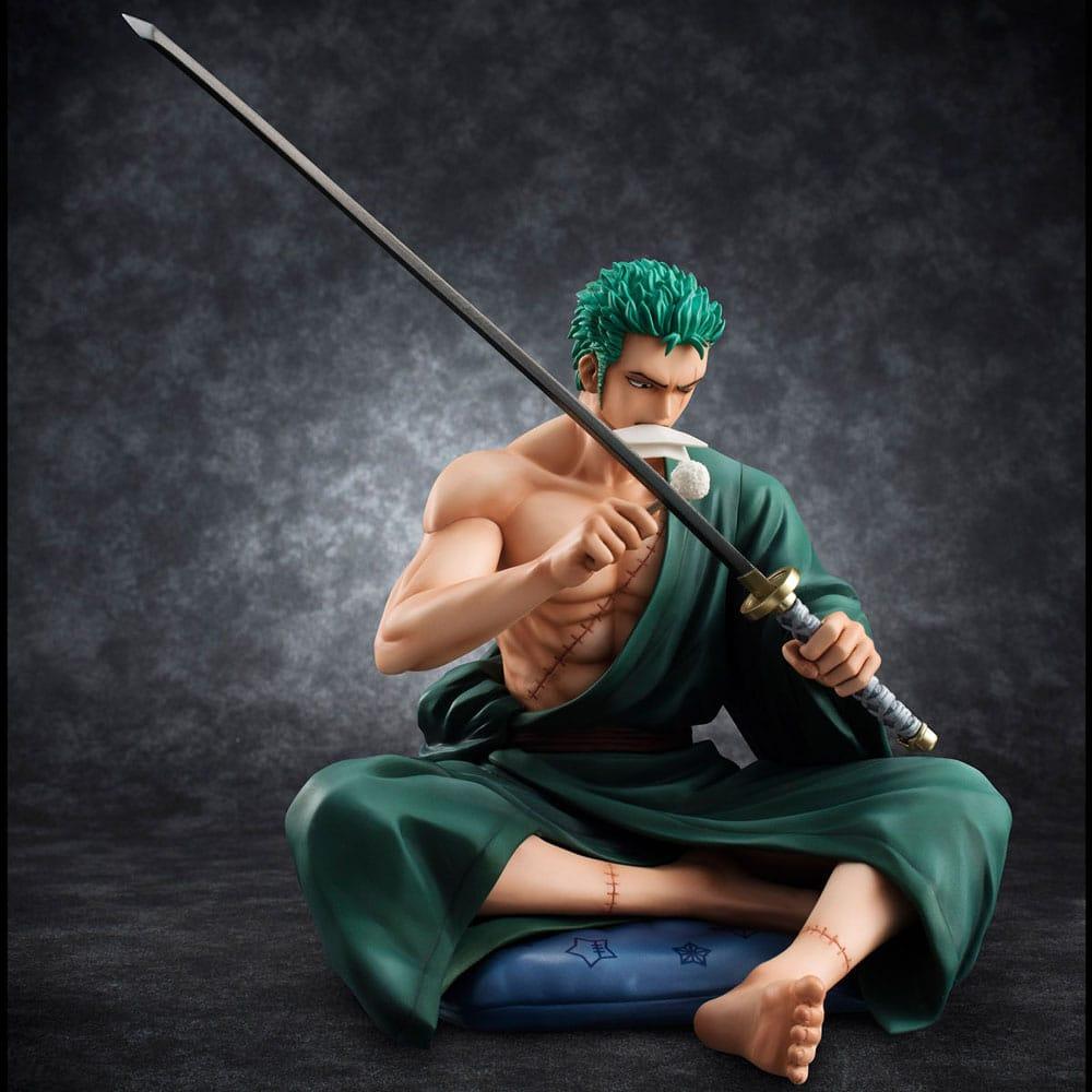 One Piece P.O.P S.O.C PVC Statue 1/8 Roronoa Zorro 13 cm Scalefiguren Yokina