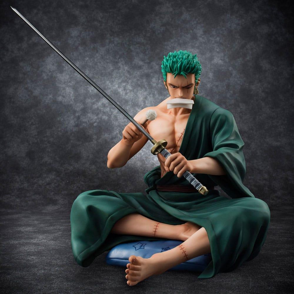 One Piece P.O.P S.O.C PVC Statue 1/8 Roronoa Zorro 13 cm Scalefiguren Yokina