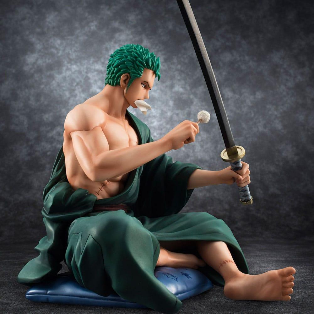 One Piece P.O.P S.O.C PVC Statue 1/8 Roronoa Zorro 13 cm Scalefiguren Yokina