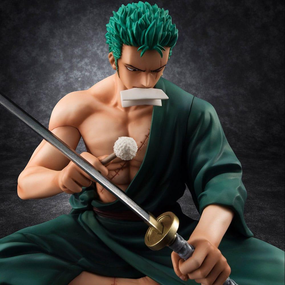 One Piece P.O.P S.O.C PVC Statue 1/8 Roronoa Zorro 13 cm Scalefiguren Yokina