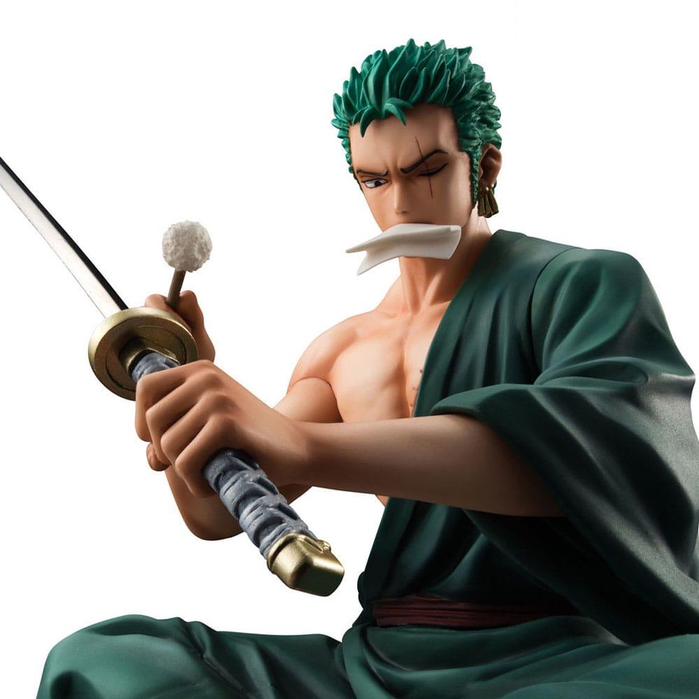 One Piece P.O.P S.O.C PVC Statue 1/8 Roronoa Zorro 13 cm Scalefiguren Yokina