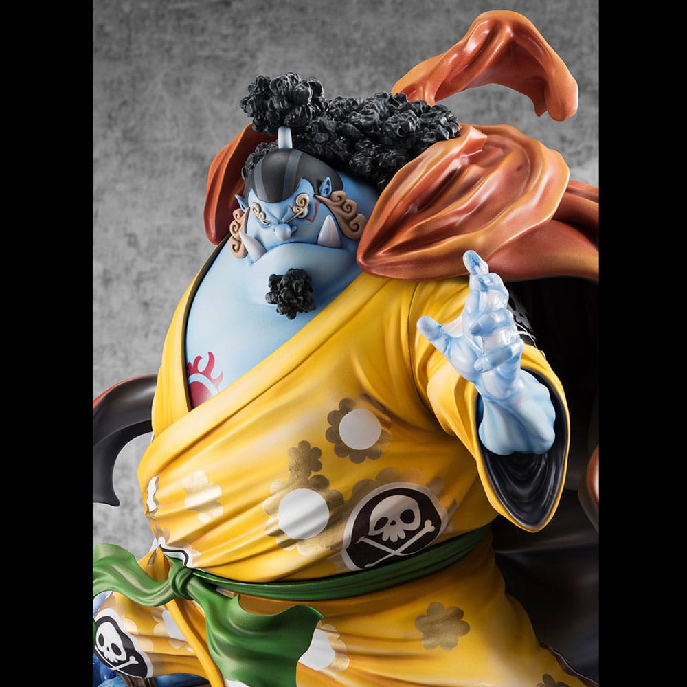 One Piece Portrait Of Pirates SA-MAXIMUM PVC Statue Knight of the Sea Jimbei Limited Reprint 25 cm Prizefiguren Yokina