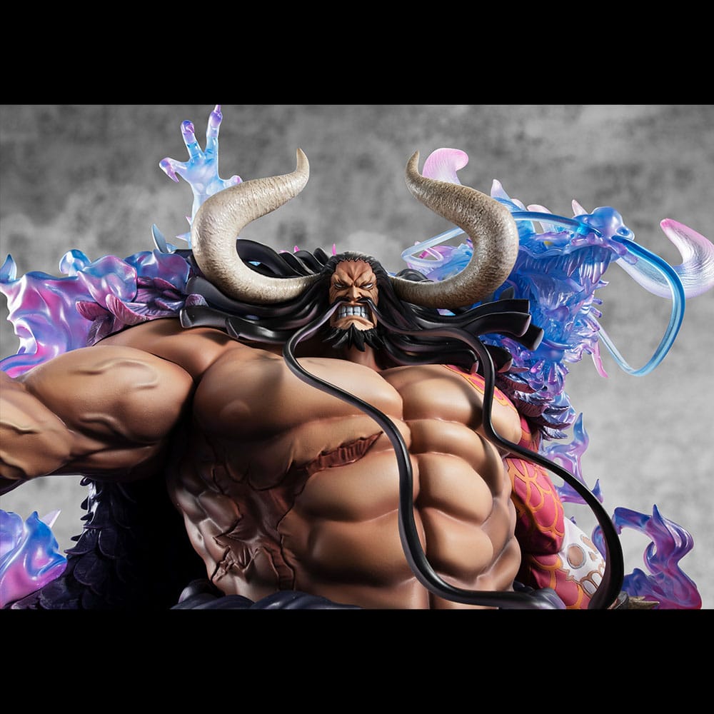 One Piece Portrait Of Pirates WA-MAXIMUM PVC Statue Kaido the Beast (Super limited reprint) 38 cm Prizefiguren Yokina