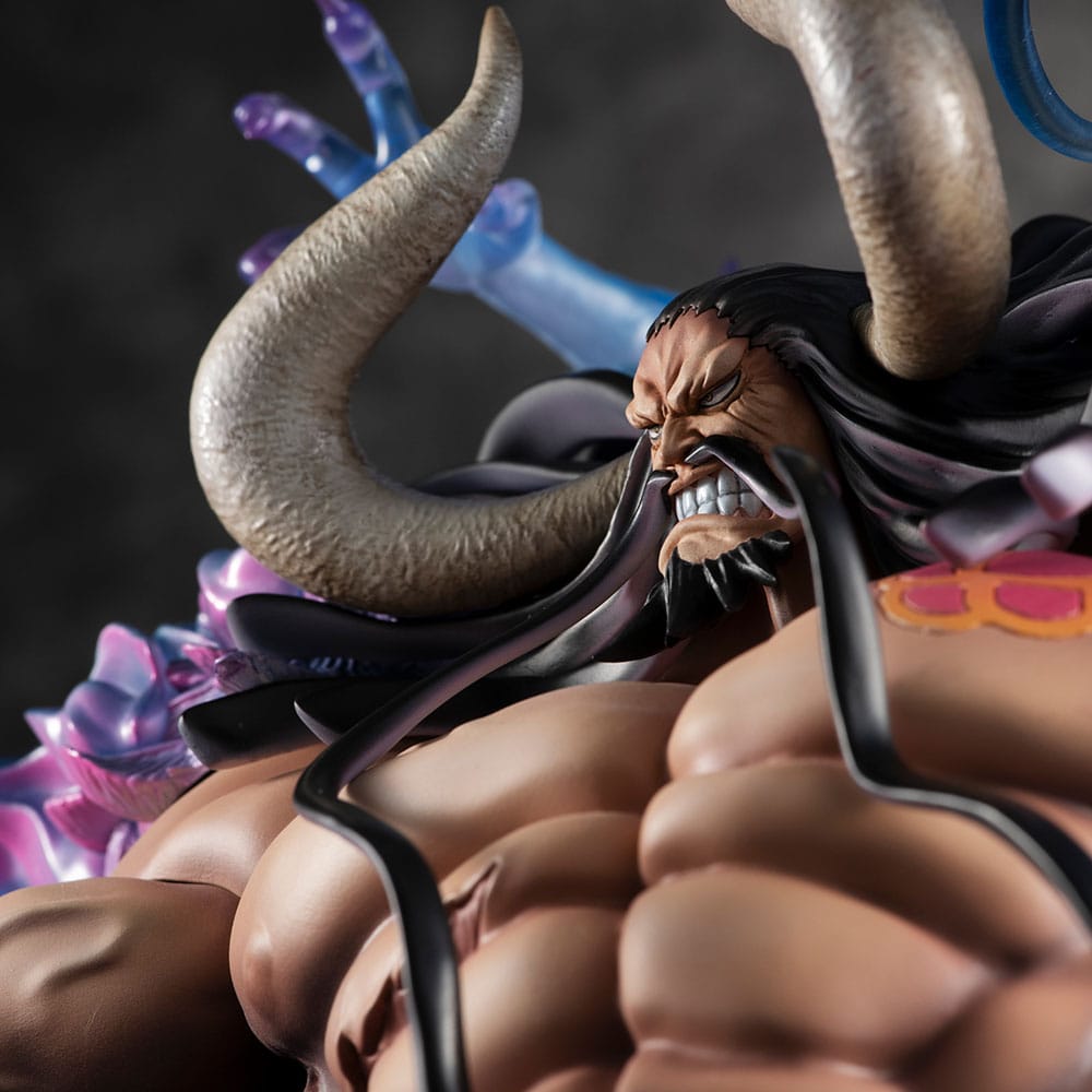 One Piece Portrait Of Pirates WA-MAXIMUM PVC Statue Kaido the Beast (Super limited reprint) 38 cm Prizefiguren Yokina