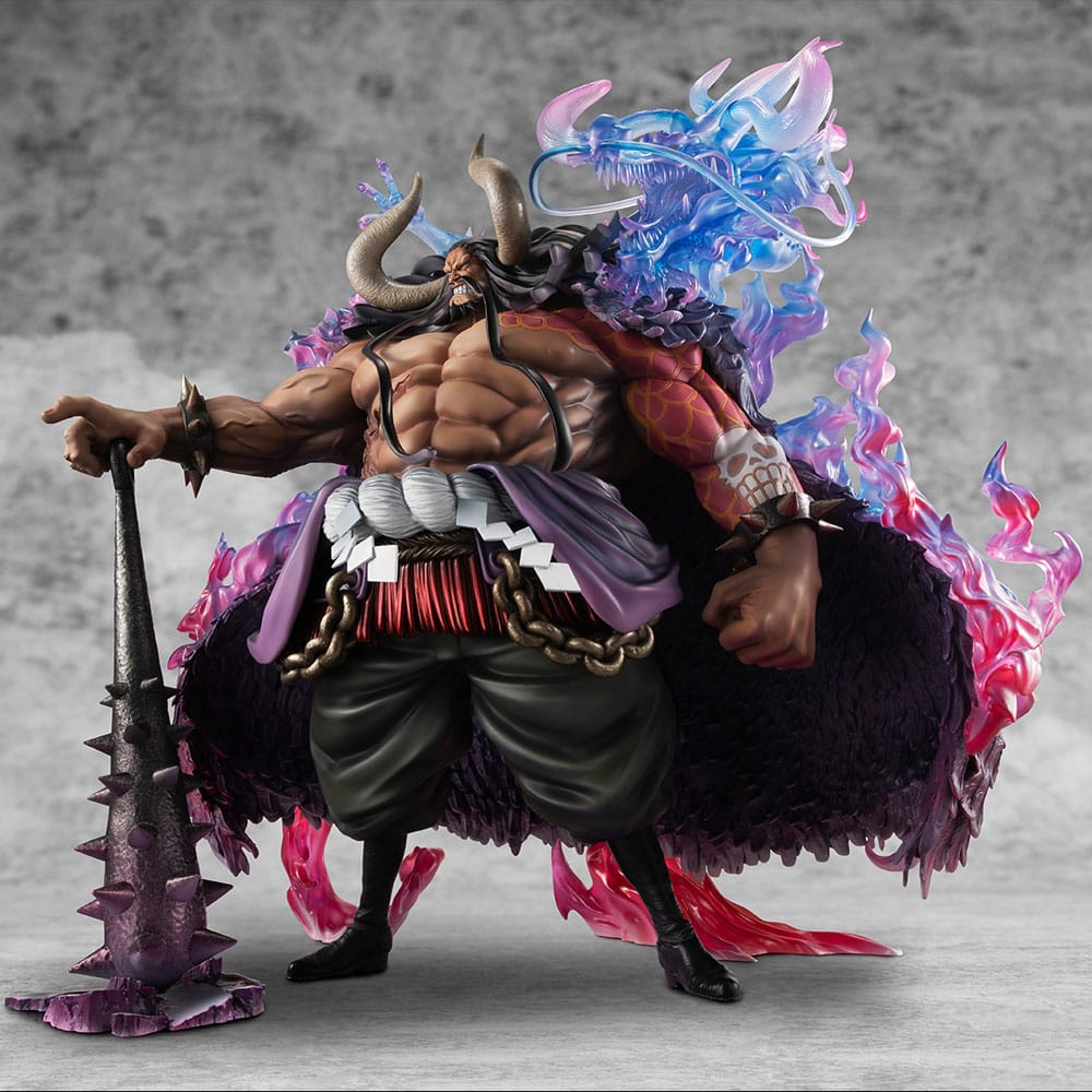 One Piece Portrait Of Pirates WA-MAXIMUM PVC Statue Kaido the Beast (Super limited reprint) 38 cm Prizefiguren Yokina