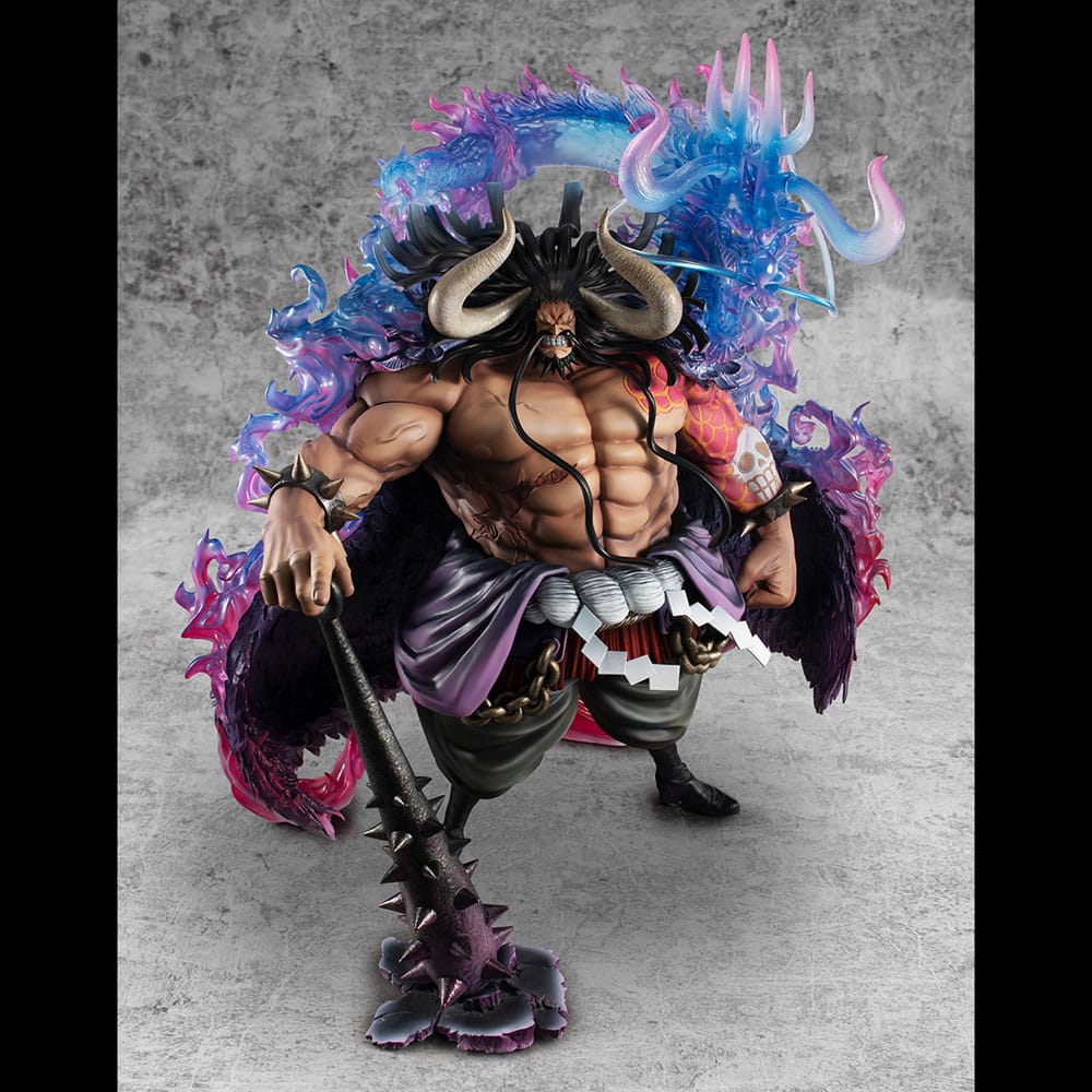 One Piece Portrait Of Pirates WA-MAXIMUM PVC Statue Kaido the Beast (Super limited reprint) 38 cm Prizefiguren Yokina