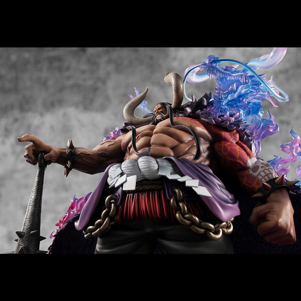 One Piece Portrait Of Pirates WA-MAXIMUM PVC Statue Kaido the Beast (Super limited reprint) 38 cm Prizefiguren Yokina