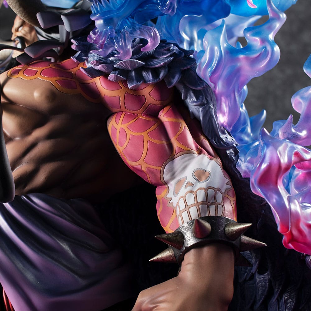 One Piece Portrait Of Pirates WA-MAXIMUM PVC Statue Kaido the Beast (Super limited reprint) 38 cm Prizefiguren Yokina