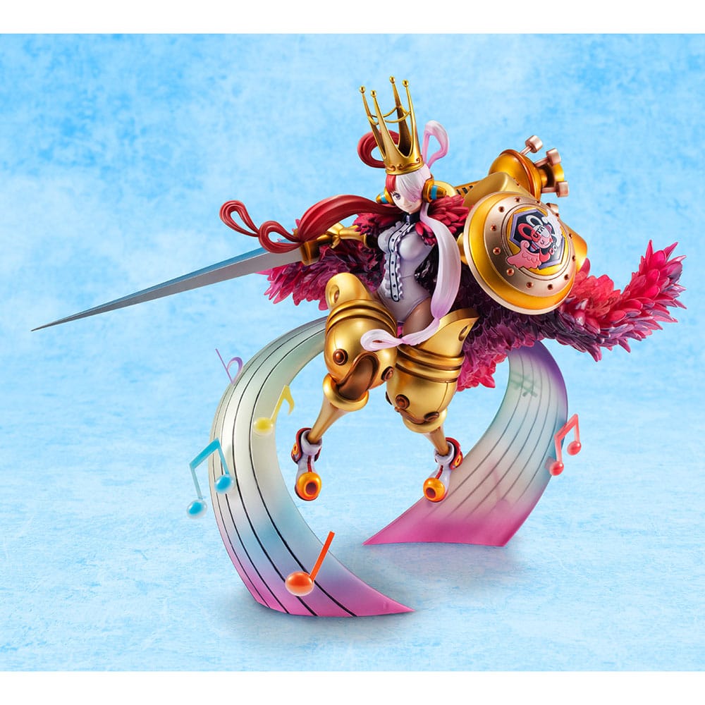 One Piece Red Maximum Portrait Of Pirates PVC Statue Uta I'm Invincible 29 cm Prizefiguren Yokina
