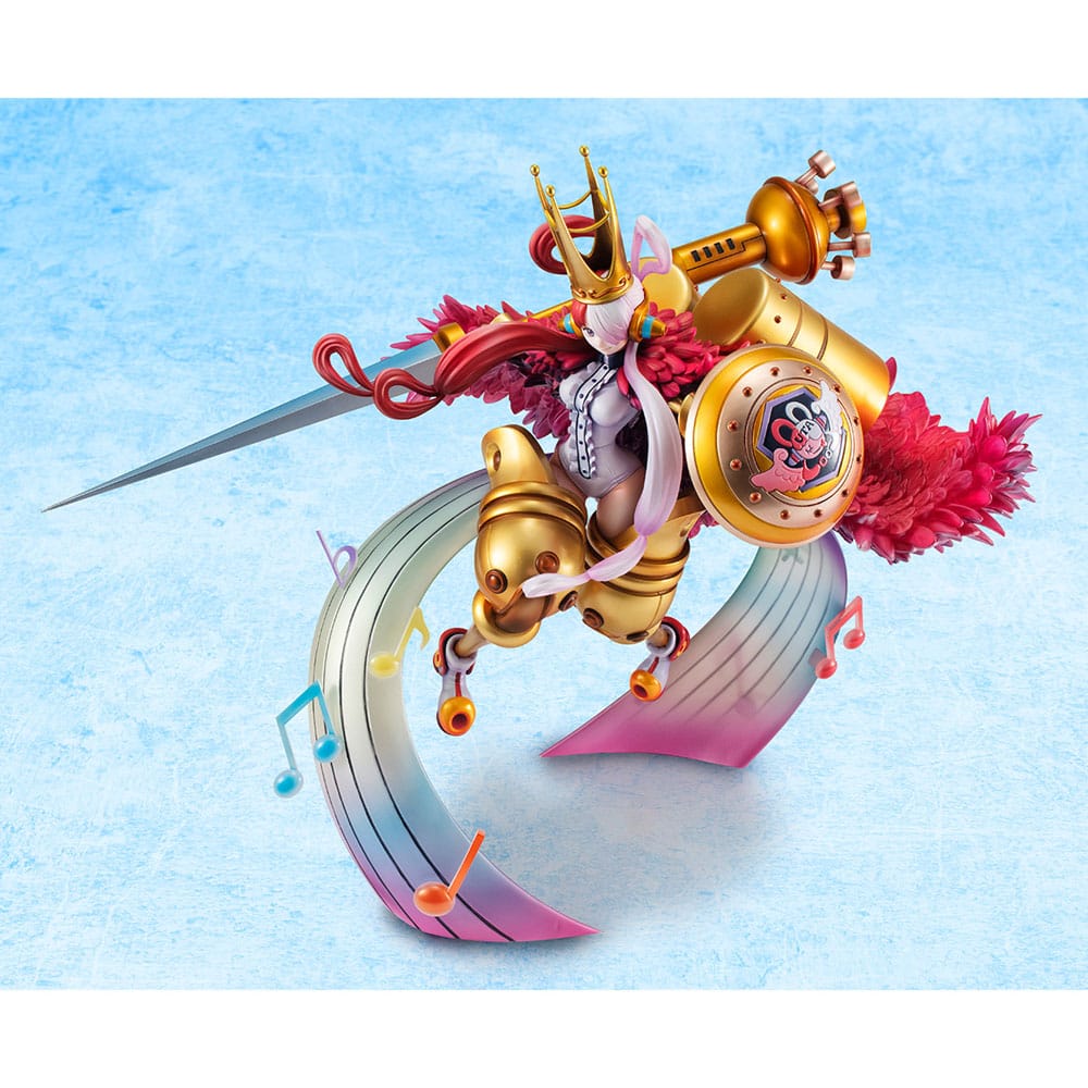 One Piece Red Maximum Portrait Of Pirates PVC Statue Uta I'm Invincible 29 cm Prizefiguren Yokina