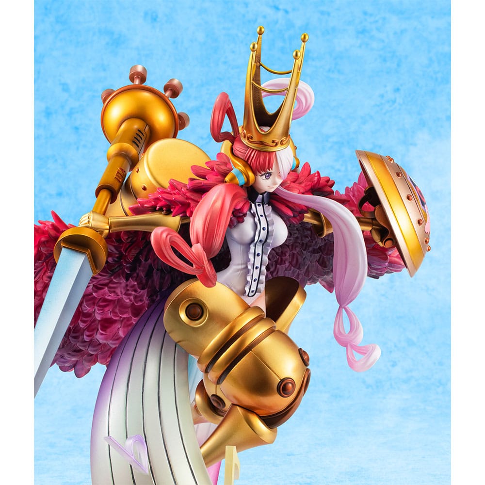 One Piece Red Maximum Portrait Of Pirates PVC Statue Uta I'm Invincible 29 cm Prizefiguren Yokina