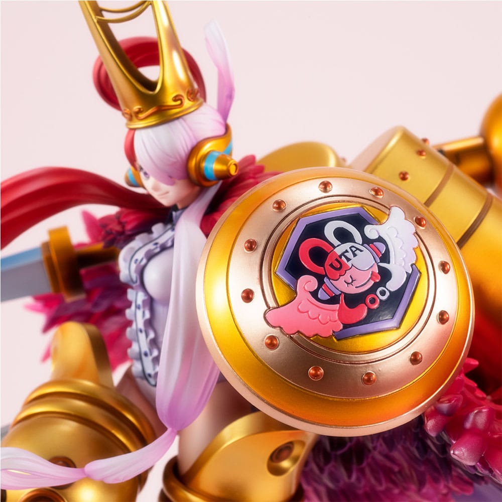 One Piece Red Maximum Portrait Of Pirates PVC Statue Uta I'm Invincible 29 cm Prizefiguren Yokina