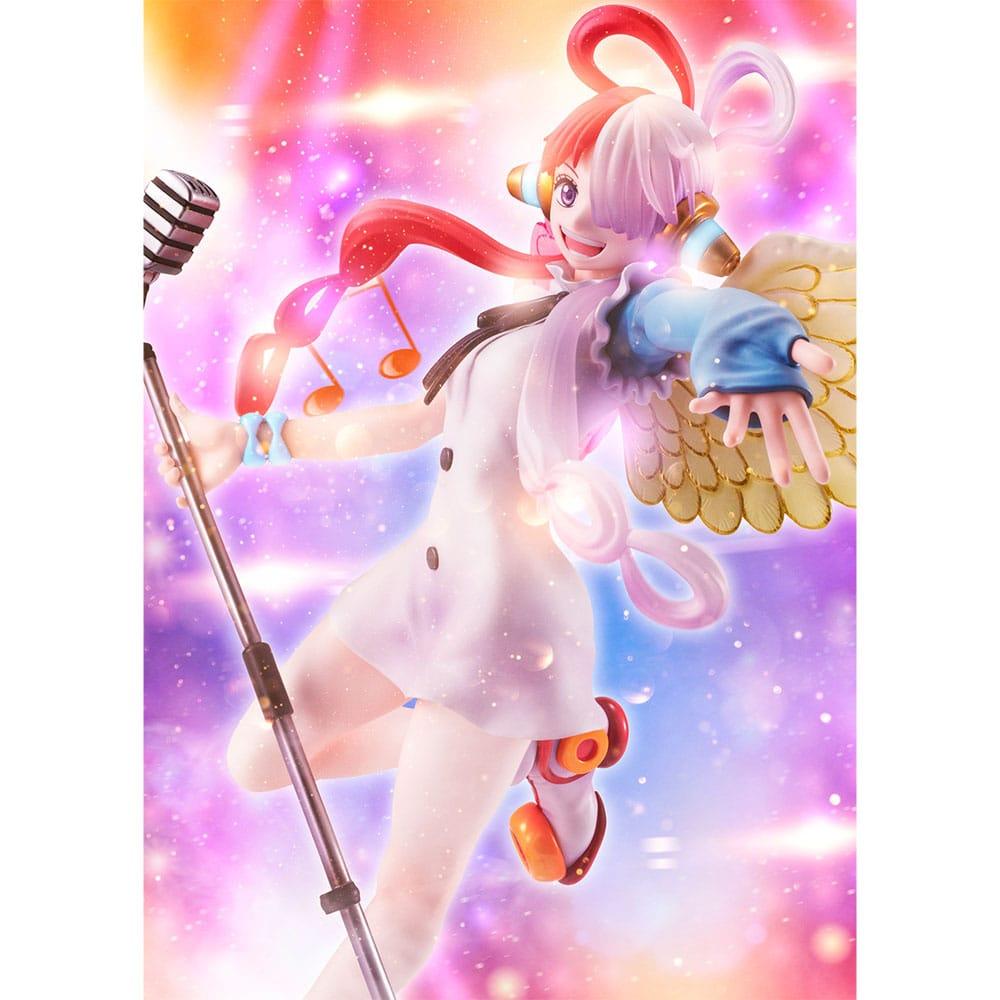 One Piece Red P.O.P PVC Statue Diva of the world Uta 23 cm Prizefiguren Yokina