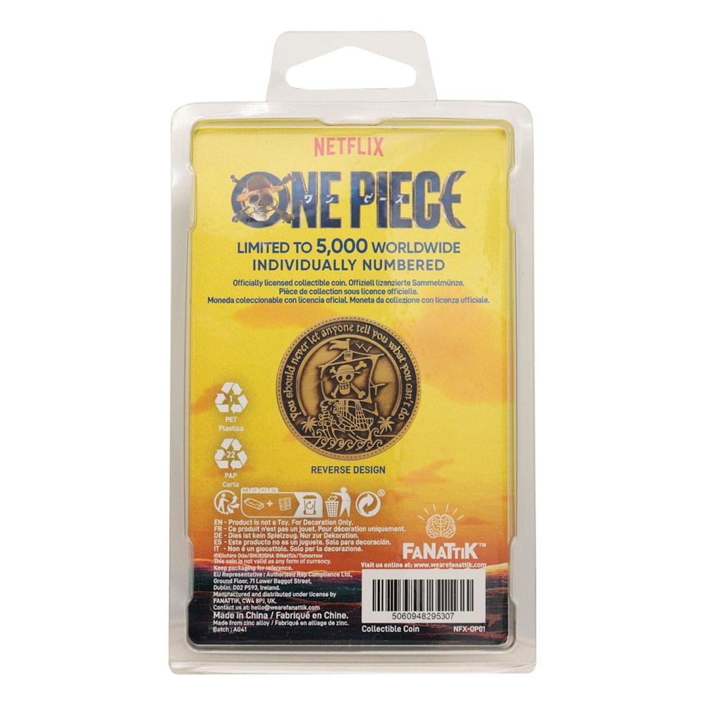 One Piece Sammelmünze 4 cm Sammelmünze Yokina
