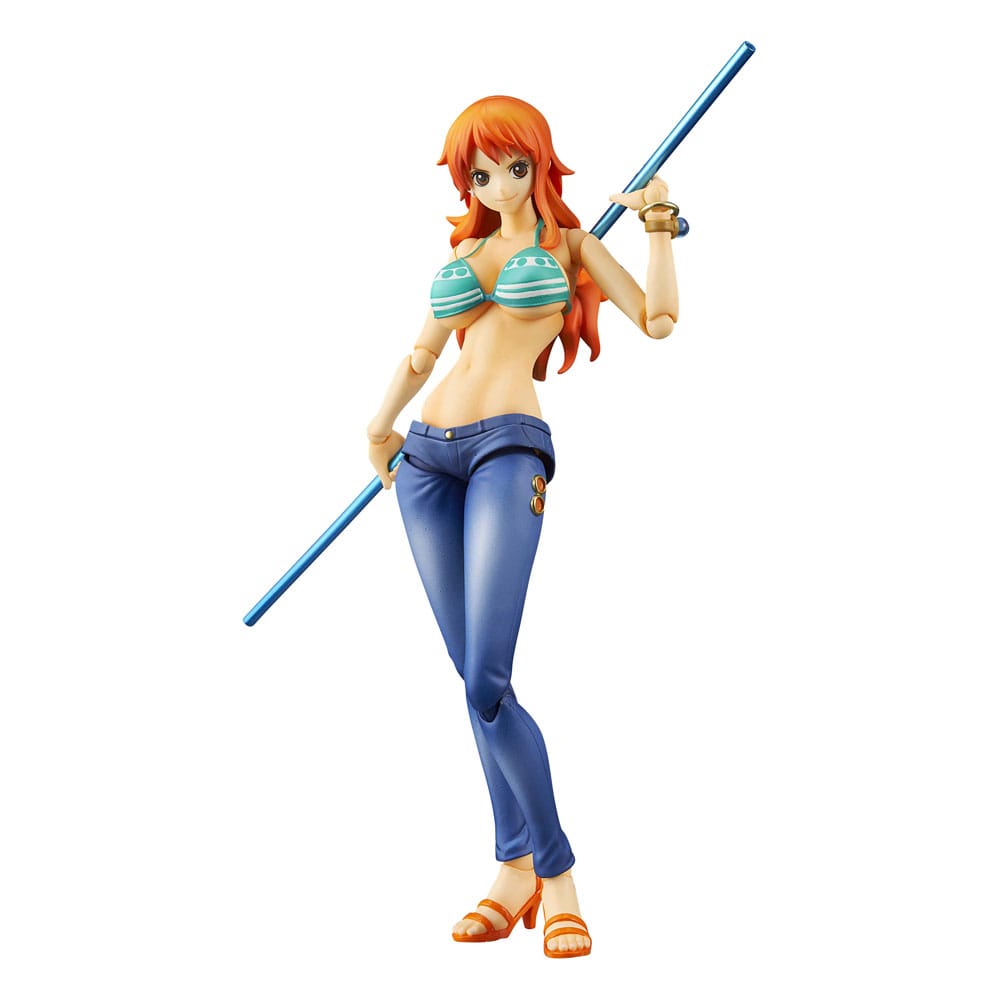 One Piece Variable Action Heroes Actionfigur Nami 17 cm Figmas Yokina