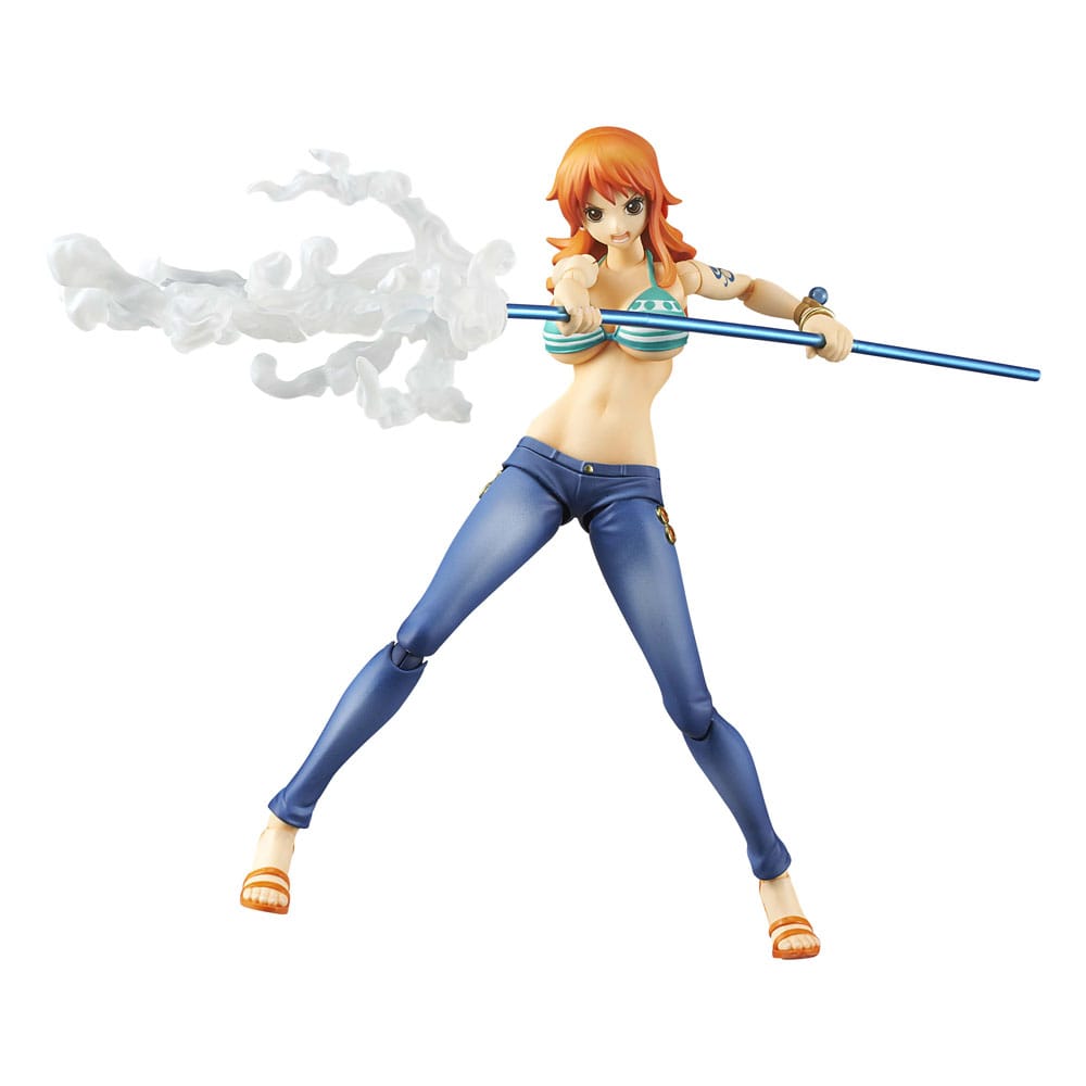 One Piece Variable Action Heroes Actionfigur Nami 17 cm Figmas Yokina