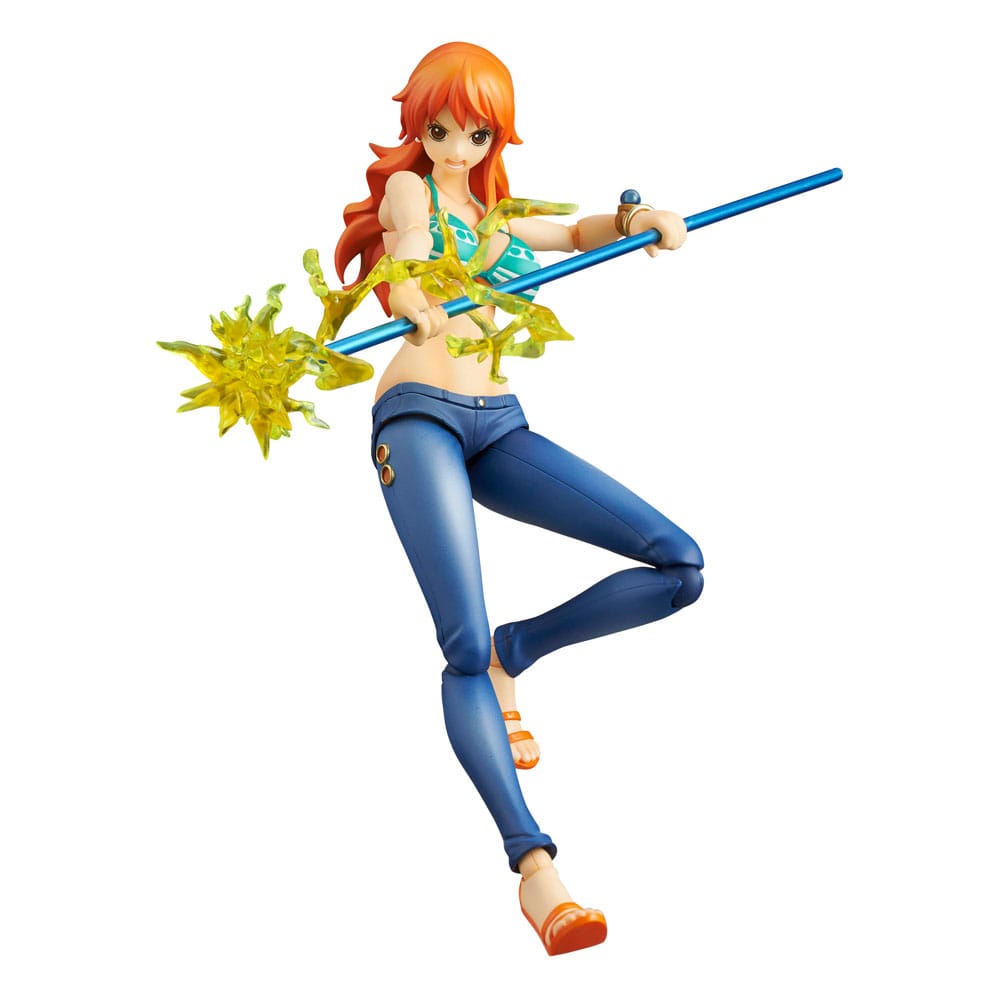 One Piece Variable Action Heroes Actionfigur Nami 17 cm Figmas Yokina