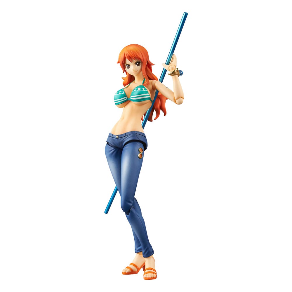 One Piece Variable Action Heroes Actionfigur Nami 17 cm Figmas Yokina