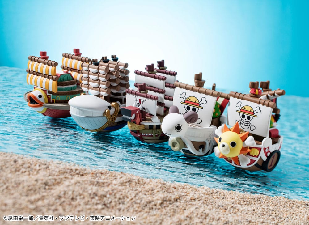 One Piece Yuracolle Series Sammelfiguren Grand Line 6 cm Sortiment (6) Minifiguren Yokina