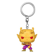 Orange Piccolo POP! Vinyl Schlüsselanhänger 4 cm Dragon Ball Super: Super Hero Schlüsselanhänger Yokina