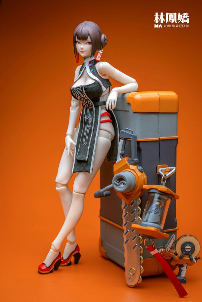 Original Character Actionfigur 1/10 Zhen Yi Lu Lin Fengjiao 18 cm Figmas Yokina