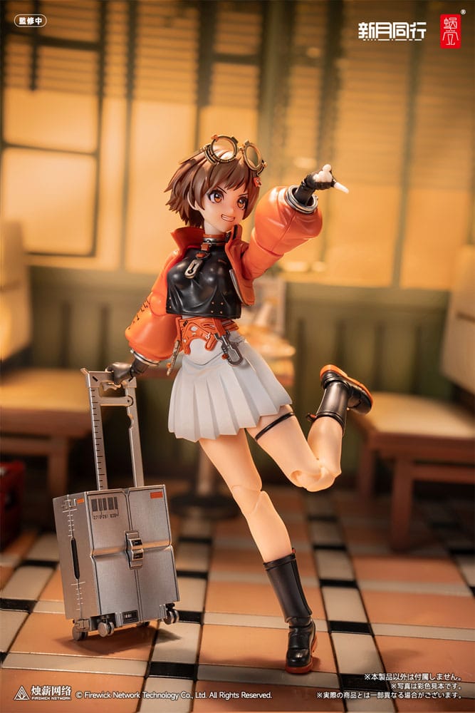 Original Character Actionfigur Kit 1/12 Fellow Moon Agent Qianqiu 14 cm Figmas Yokina
