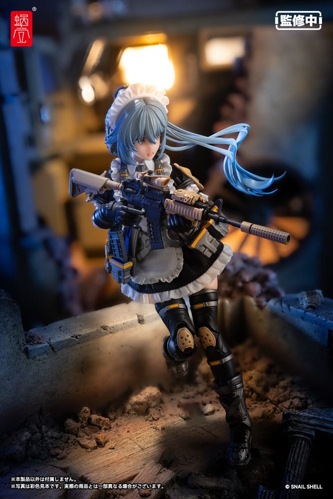 Original Character Actionfigur Kit 1/12 RA-02 Tactical Maid Kazune Tokiwa 16 cm Figmas Yokina