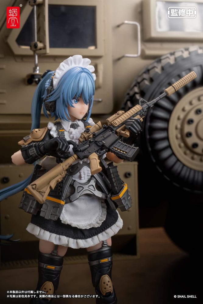 Original Character Actionfigur Kit 1/12 RA-02 Tactical Maid Kazune Tokiwa 16 cm Figmas Yokina
