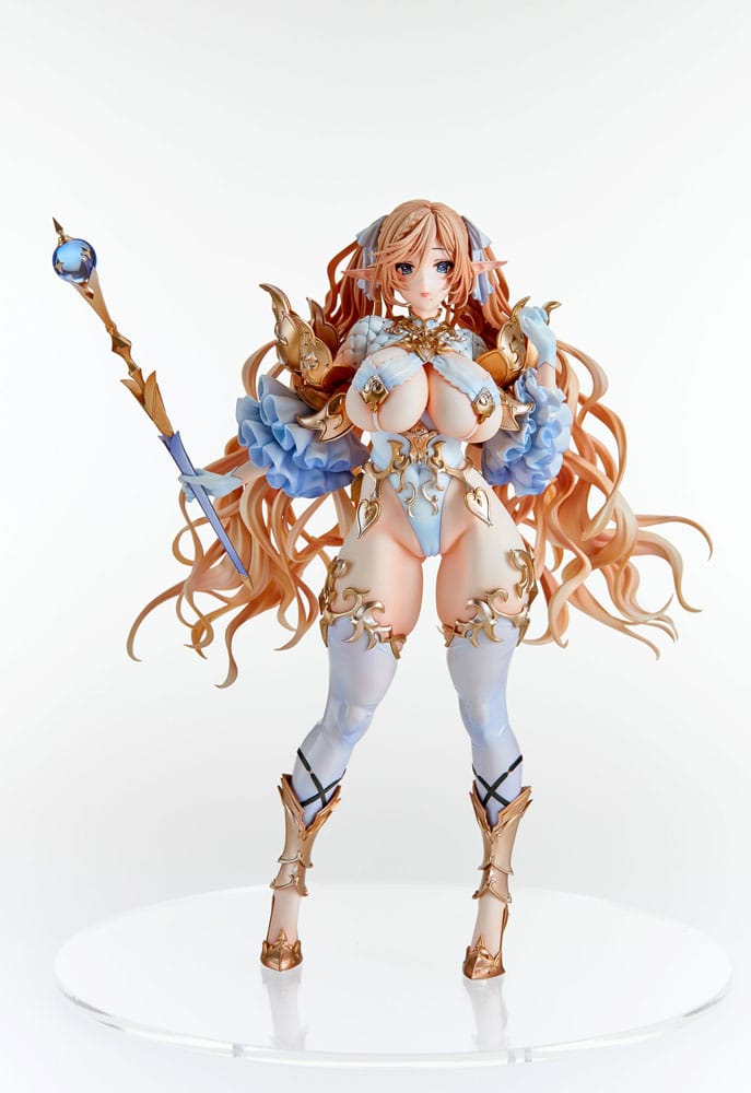 Original Character Elf Village Series PVC Statue 1/6 14th Villager Mama Tiana Antenna Shop Limited Edition 28 cm Scalefiguren Yokina