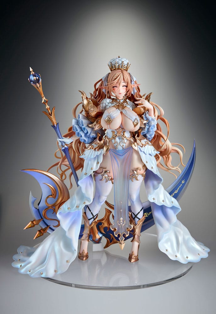 Original Character Elf Village Series PVC Statue 1/6 14th Villager Mama Tiana Antenna Shop Limited Edition 28 cm Scalefiguren Yokina