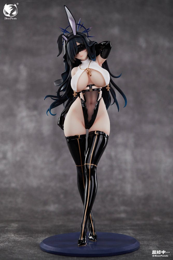 Original Character PVC Statue 1/4 Black Sister 45 cm Scalefiguren Yokina