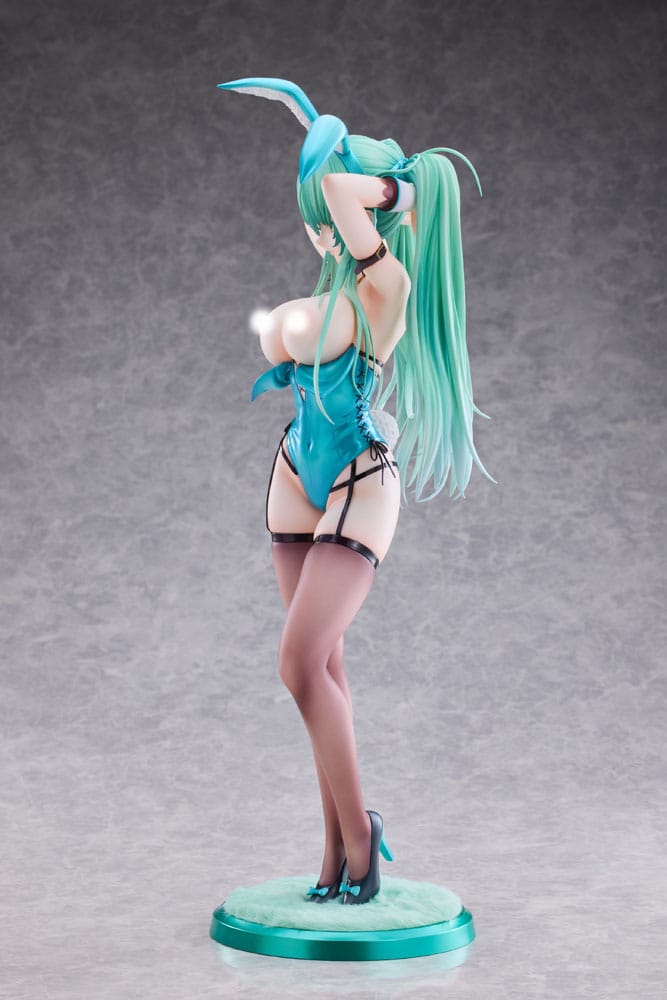 Original Character PVC Statue 1/4 Green Twin Tail Bunny-chan 43 cm Hentai Yokina