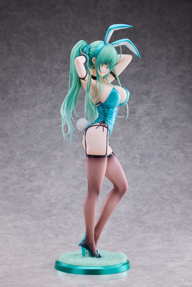 Original Character PVC Statue 1/4 Green Twin Tail Bunny-chan 43 cm Hentai Yokina