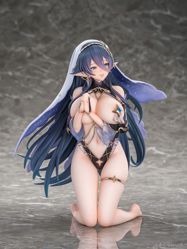 Original Character PVC Statue 1/6 Astrastar the Saint Praying to the Stars illustration by Sora Nani Iro 18 cm Scalefiguren Yokina